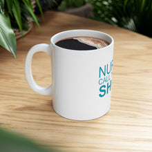 DistinctInk Glossy White Coffee / Tea Mug - Nurses Call the Shots