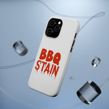 DistinctInk ToughCase for Apple iPhone, Compatible with MagSafe Charging - BBQ Stain Barbecue
