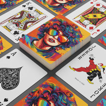 DistinctInk Playing Poker Cards with Start Building Your Dreams Design for LGBTQ+ Pride