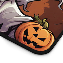 DistinctInk Desk Mat with Trick or Treat Ghost-O-Lantern Design for Halloween