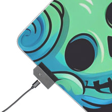 DistinctInk LED Gaming Mouse Pad with Creating Lasting Memories Design for Halloween  LGBTQ+ Pride