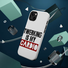 DistinctInk ToughCase for Apple iPhone, Compatible with MagSafe Charging - Twerking is My Cardio