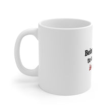 DistinctInk Glossy White Coffee / Tea Mug - Being Married to a Lawyer is a Trial