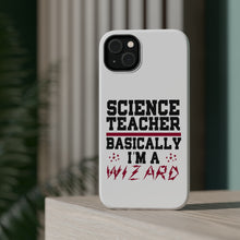 DistinctInk ToughCase for Apple iPhone, Compatible with MagSafe Charging - Science Teacher Basically I'm a Wizard
