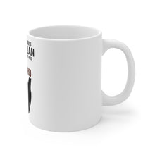 DistinctInk Glossy White Coffee / Tea Mug - Don't Always Need a Plan Just Balls & A Beard