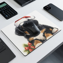 DistinctInk Mouse Pad - 1/4" Foam Rubber - Bernese Mountain Dog Puppy Drawing