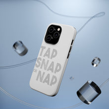 DistinctInk ToughCase for Apple iPhone, Compatible with MagSafe Charging - Tap Snap or Nap