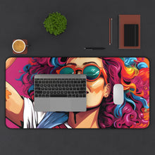 DistinctInk Desk Mat with Leading a New Path Design for LGBTQ+ Pride