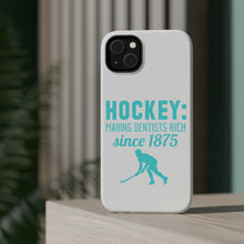DistinctInk ToughCase for Apple iPhone, Compatible with MagSafe Charging - Hockey Making Dentists Rich Since 1875