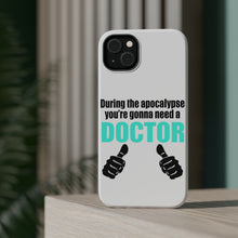 DistinctInk ToughCase for Apple iPhone, Compatible with MagSafe Charging - During the Apocalypse Gonna Need a Doctor