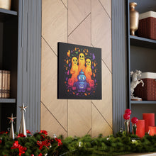 DistinctInk Canvas Wall Art with Finding Your Purpose in Life for Halloween LGBTQ+ Pride