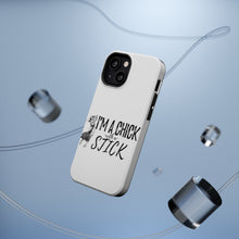 DistinctInk ToughCase for Apple iPhone, Compatible with MagSafe Charging - I'm a Chick with a Stick Golf