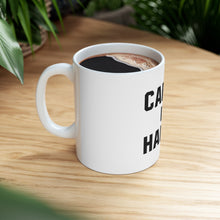 DistinctInk Glossy White Coffee / Tea Mug - Cardio is Hardio