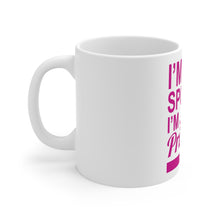 DistinctInk Glossy White Coffee / Tea Mug - I'm Not Spoiled I'm Just a Princess