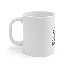 DistinctInk Glossy White Coffee / Tea Mug - I Get SLOTTY in Las Vegas