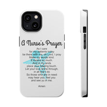 DistinctInk ToughCase for Apple iPhone, Compatible with MagSafe Charging - A Nurse's Prayer