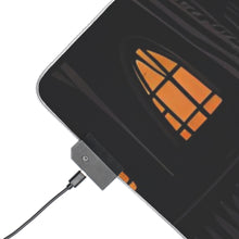 DistinctInk LED Gaming Mouse Pad with Spooky All Hallows' Eve Design for Halloween