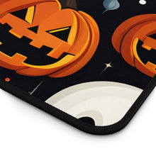 DistinctInk Desk Mat with Spooky Halloween Night Design for Halloween