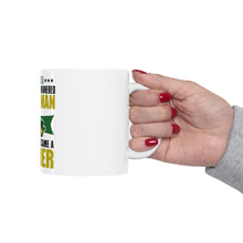 DistinctInk Glossy White Coffee / Tea Mug - Was Well Mannered Young Man Then Farmer