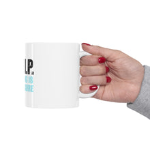 DistinctInk Glossy White Coffee / Tea Mug - PIMP - Punching Is My Pleasure