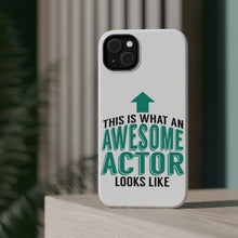 DistinctInk ToughCase for Apple iPhone, Compatible with MagSafe Charging - This Is What An Awesome Actor Looks Like