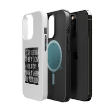 DistinctInk ToughCase for Apple iPhone, Compatible with MagSafe Charging - Better to Be A Lion For a Day Than A Sheep