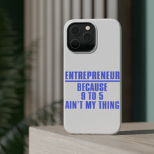 DistinctInk ToughCase for Apple iPhone, Compatible with MagSafe Charging - Entrepreneur Because 9 to 5 Ain't My Thing