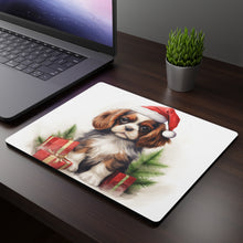 DistinctInk Mouse Pad - 1/4" Foam Rubber - English Toy Spaniel Puppy Drawing