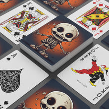 DistinctInk Playing / Poker Cards with Skelly's Halloween Bash Design for Halloween