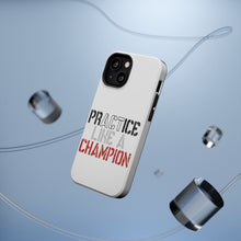 DistinctInk ToughCase for Apple iPhone, Compatible with MagSafe Charging - Practice Like a Champion