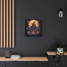 DistinctInk Canvas Wall Art with Spooky Sweet Treats for Halloween