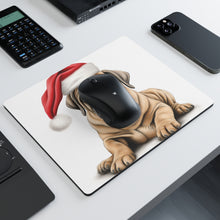 DistinctInk Mouse Pad - 1/4" Foam Rubber - Bullmastiff Puppy Drawing