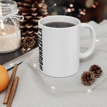 DistinctInk Glossy White Coffee / Tea Mug - #Dunkzilla Dunk Basketball