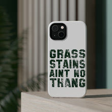 DistinctInk ToughCase for Apple iPhone, Compatible with MagSafe Charging - Grass Stains Ain't No Thang