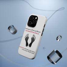 DistinctInk ToughCase for Apple iPhone, Compatible with MagSafe Charging - Lawyers DO Have Souls Oops Soles