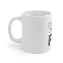 DistinctInk Glossy White Coffee / Tea Mug - Commit To Be Fit
