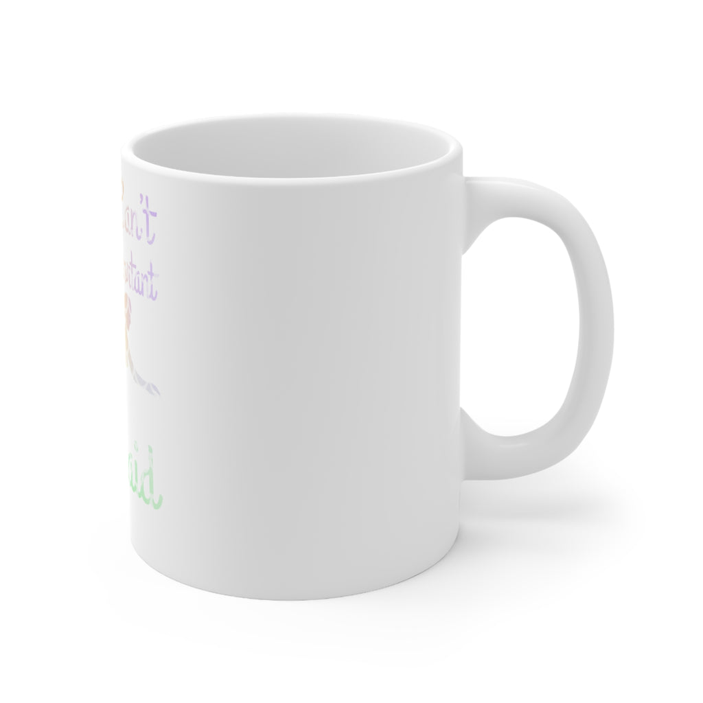 Glossy White Coffee / Tea Mug - Sorry I Have Important Mermaids Stuff, view 3