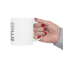 DistinctInk Glossy White Coffee / Tea Mug - It's Always a Good Time for Pilates