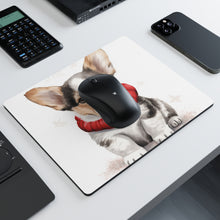 DistinctInk Mouse Pad - 1/4" Foam Rubber - Cardigan Welsh Corgi Puppy Drawing
