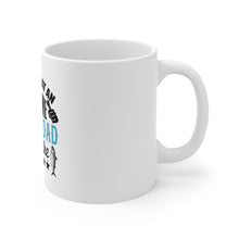 DistinctInk Glossy White Coffee / Tea Mug - This is What Awesome Fishing Dad Looks Like