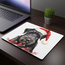 DistinctInk Mouse Pad - 1/4" Foam Rubber - Giant Schnauzer Puppy Drawing