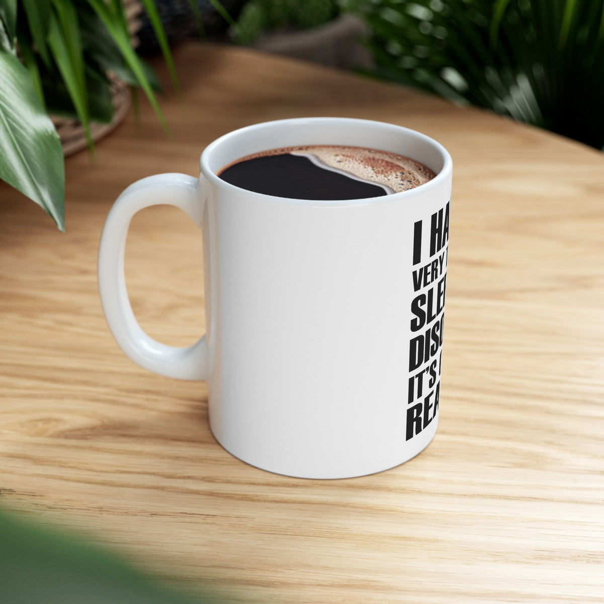 Glossy White Coffee / Tea Mug - Terrible Sleeping Disorder Called Reading, view 8