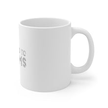 DistinctInk Glossy White Coffee / Tea Mug - Addicted to Drums