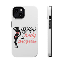 DistinctInk ToughCase for Apple iPhone, Compatible with MagSafe Charging - Bikini Body in Progress