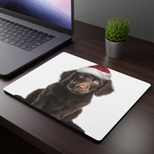 DistinctInk Mouse Pad - 1/4" Foam Rubber - Curly-Coated Retriever Puppy