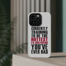 DistinctInk ToughCase for Apple iPhone, Compatible with MagSafe Charging - Training to be Hottest Ex Girlfriend Ever