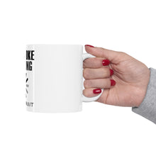 DistinctInk Glossy White Coffee / Tea Mug - Dad Joke Loading Please Wait