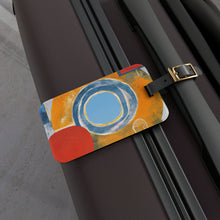 Franklin Guthrie - Mid-Century Modern Design Printed on a Custom Luggage Tag