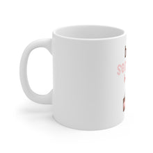 DistinctInk Glossy White Coffee / Tea Mug - Bake Someone Happy