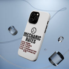 DistinctInk ToughCase for Apple iPhone, Compatible with MagSafe Charging - Mechanic Rates More If You Watch Help